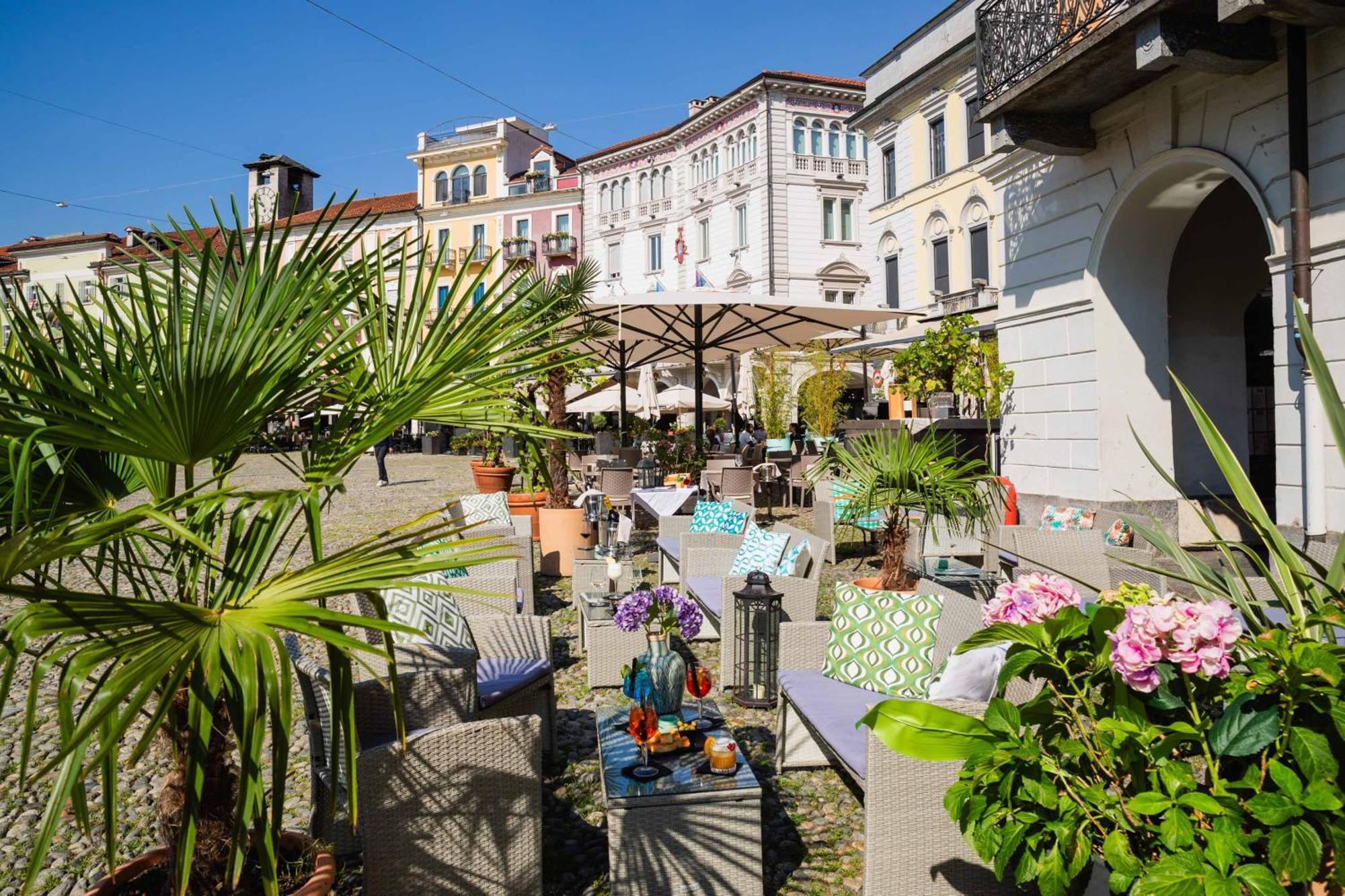 Hotel America Locarno Buitenkant foto